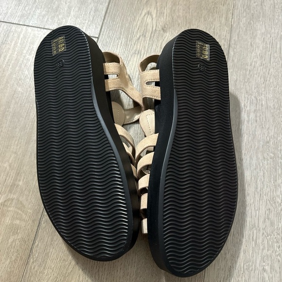 NWT! By Anthropologie Footbed Fisherman Flats - Size EU 38 💎 - Picture 10 of 11